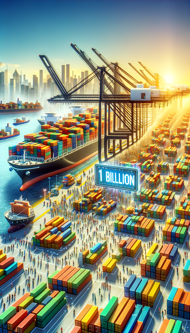 外贸增长过亿