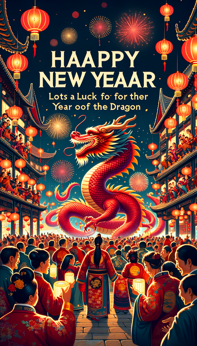 新年快乐，龙年大吉