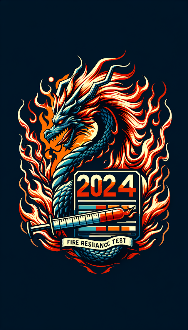 龙，2024，火，阻燃测试