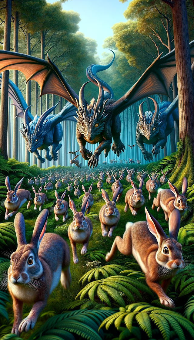 The rabbits are getting away from us, the dragons are getting closer.