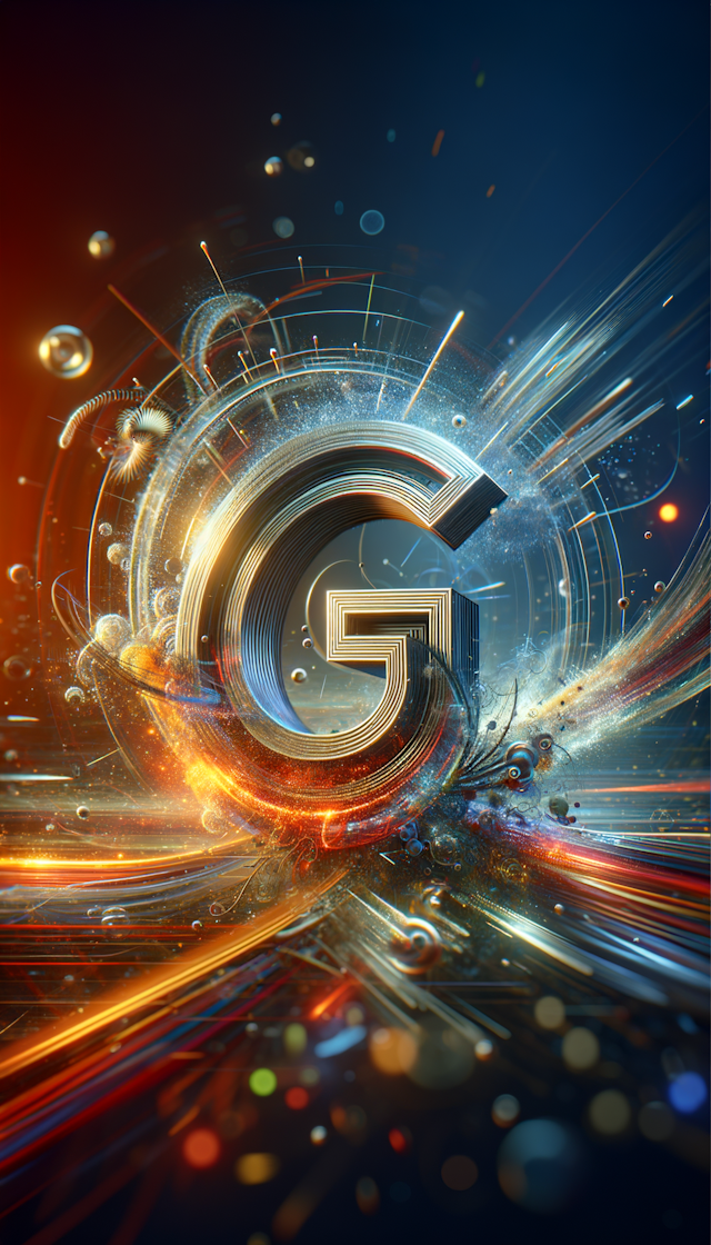 动态动画 logo是一个大写的字母G