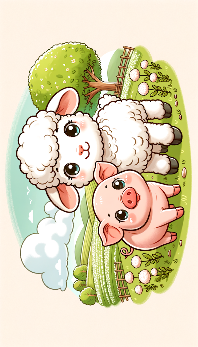 小羊和小猪