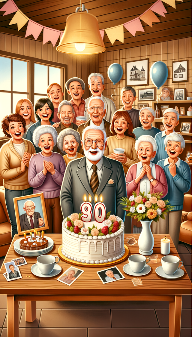 90岁大寿生日